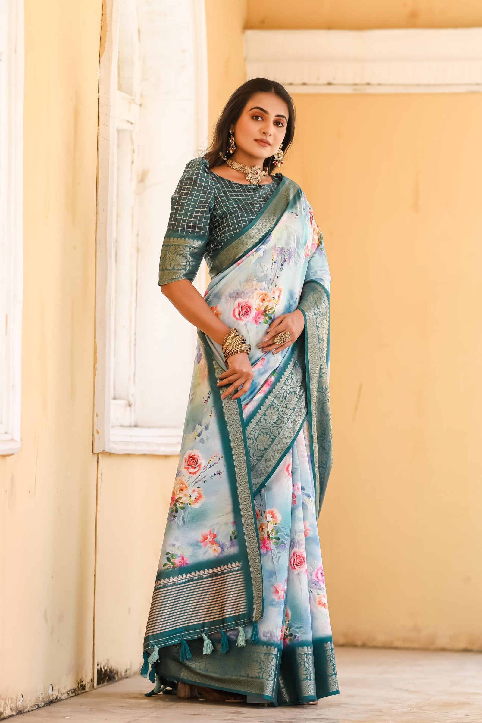 DHOLA SILK SAREE